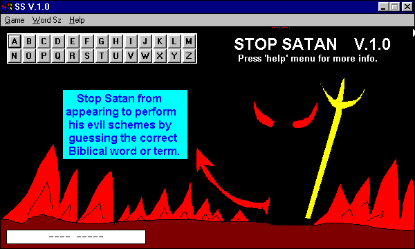 Stop Satan screen shot
